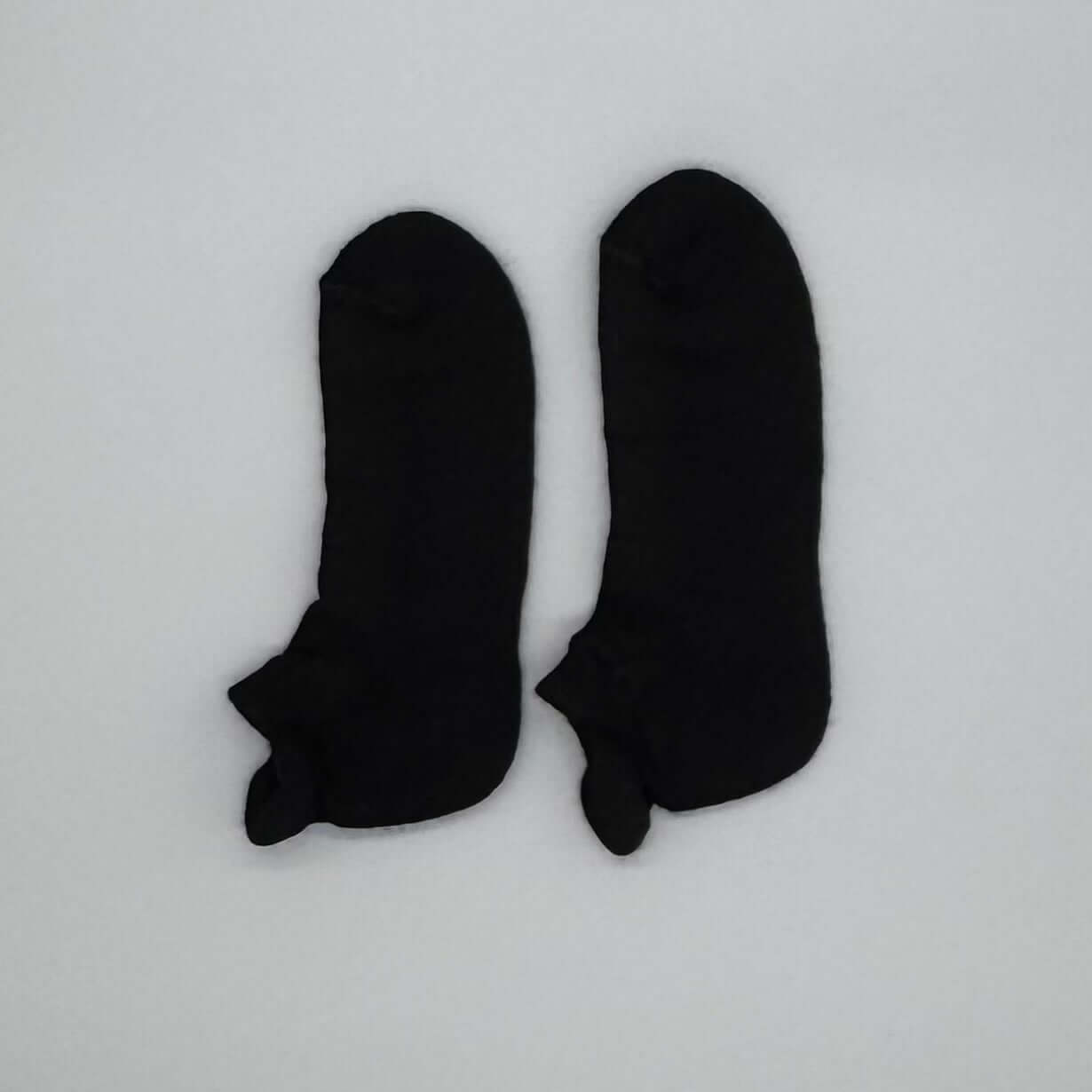 Alpaka Sportsocken Herren & Damen mit Fersenschutz – ganzjährig geeignet, in Schwarz.