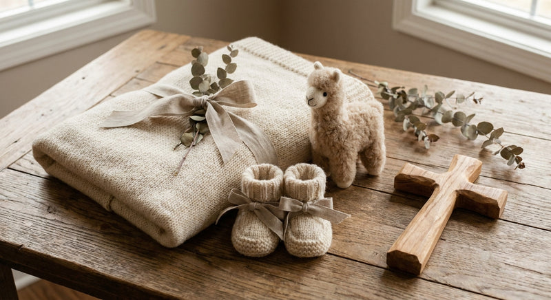 Alpaka-Geschenke zur Taufe: Weich und natürlich