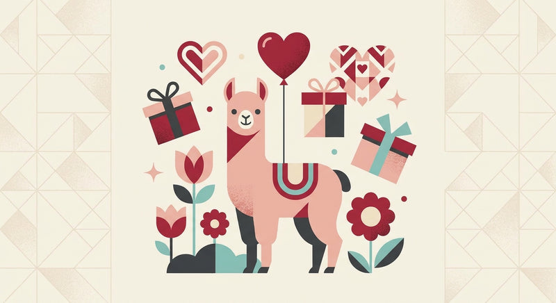 Alpaka-Geschenke zum Valentinstag für Verliebte