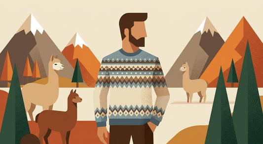 Alpaka-Pullover für Herren: Klassisch und warm