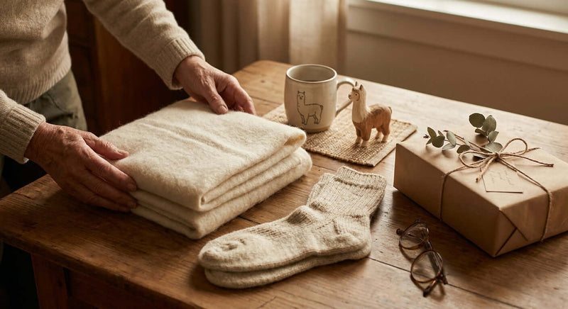Alpaka-Geschenke für Oma und Opa