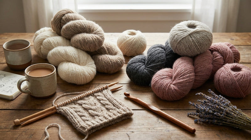 Alpakawolle kaufen für Stricken und Häkeln