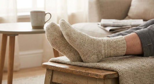 Alpaka-Socken für Senioren: Sanft und wärmend