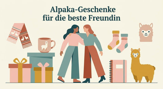 Alpaka-Geschenke für die beste Freundin