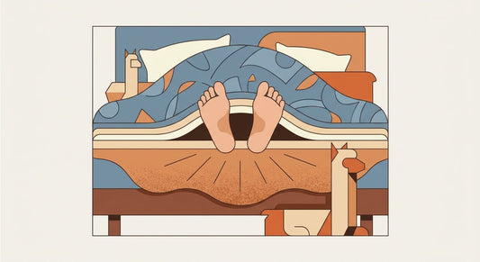 Alpaka-Unterbett gegen kalte Füße im Bett