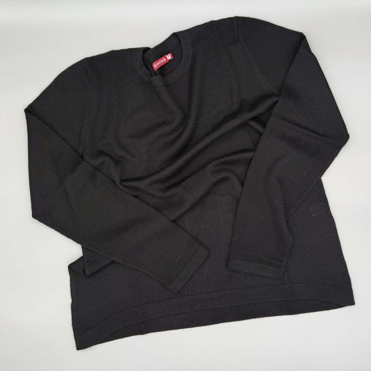 Alpaka Pullover Damen in Schwarz aus 100% Baby-Alpakawolle, edler und weicher Strickpullover.
