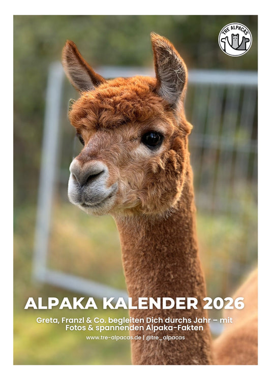 Free PDF Alpaca Calendar 2026 with Alpaca Facts