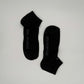 Alpakasocken in Schwarz aus 70% Baby Alpakawolle für Frühling und Sommer