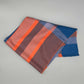 Alpaka Webschal aus 100% Baby Alpakawolle im mehrfarbigen Karomuster, 30 × 180 cm – stilvoll und warm.