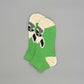 Alpaka Sneaker Socken in Blau
