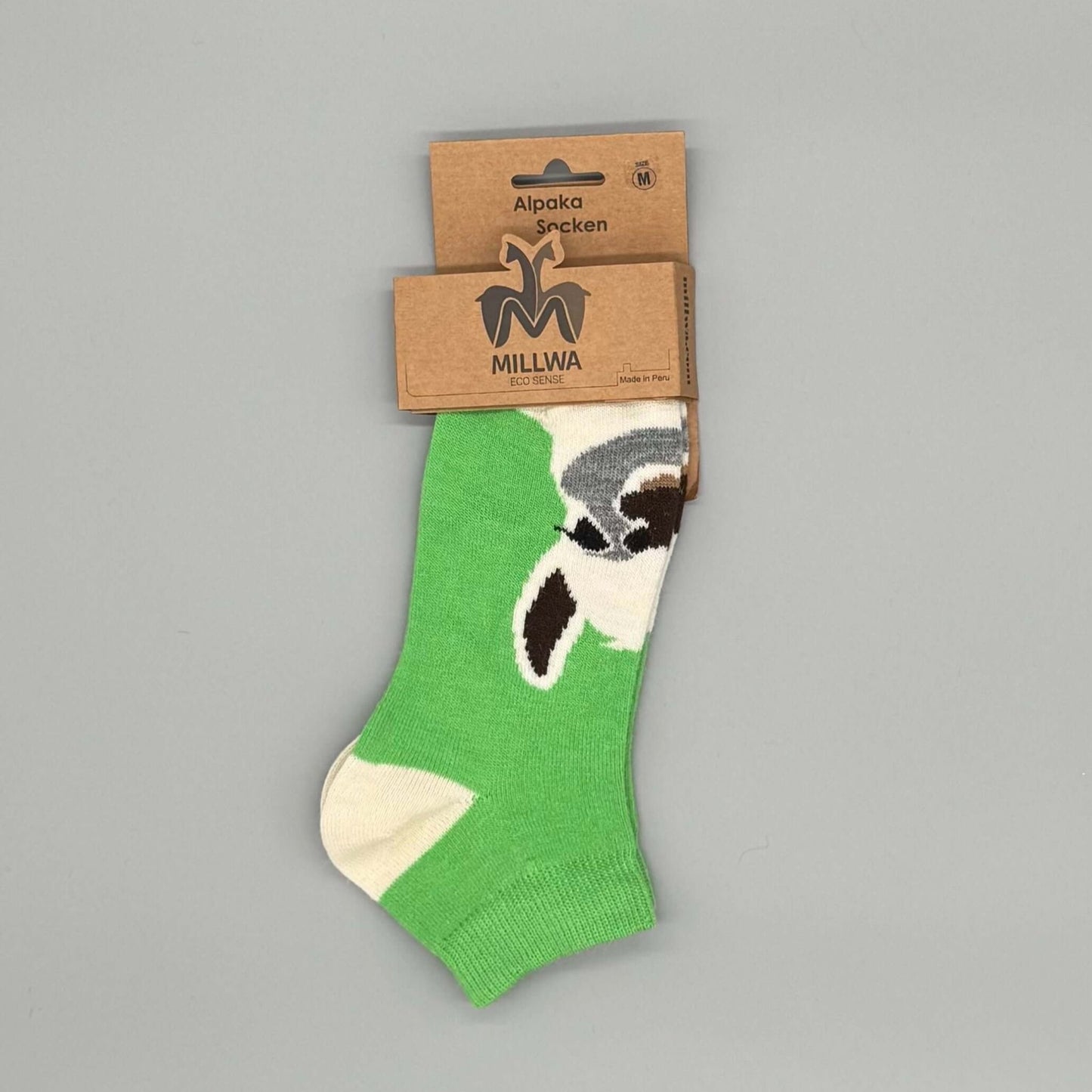 Bunte Socken aus Alpakawolle für Damen und Herren