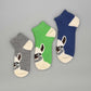 Weiche Alpaka Sneaker Socken mit süßem Design